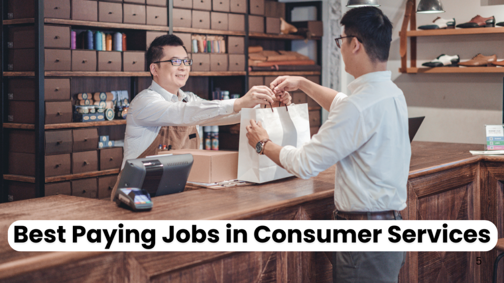 Best Paying Jobs in Consumer Services